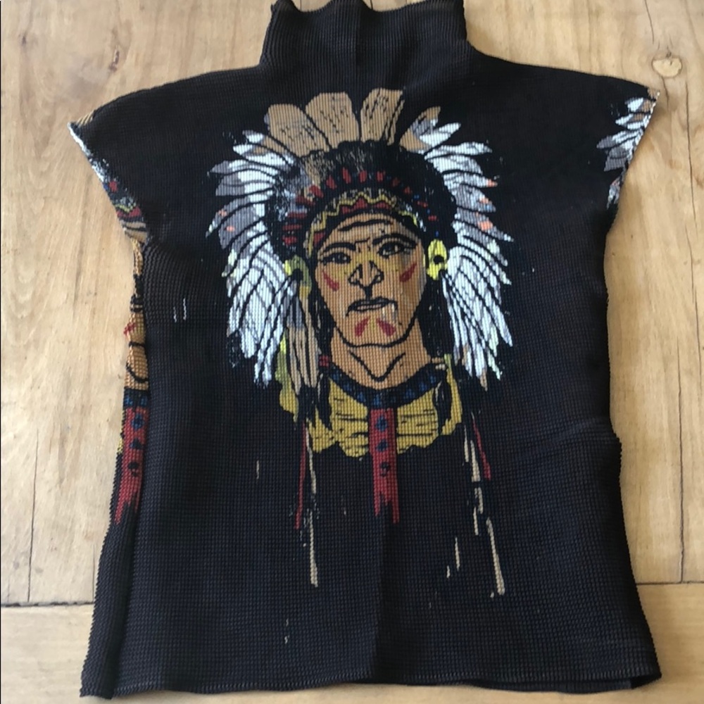 Painted designer top